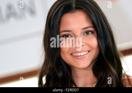 Paula del Rio a photocall per il film El Desconocido' durante la 63a San Sbeastian Film Festival in Spagna. Settembre 22, 2015/picture alliance Foto Stock