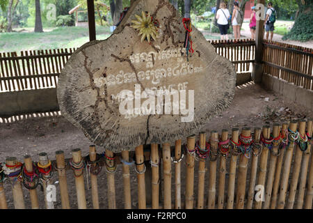 CHOEUNG EK MEMORIAL (killing fields) Foto Stock