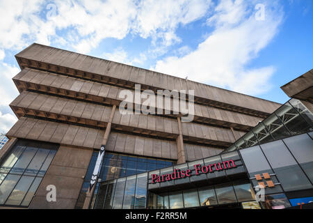 La vecchia Biblioteca centrale di Birmingham poco prima della demolizione in 2016, Birmingham, Inghilterra Foto Stock