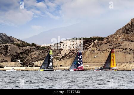 Volvo Ocean Race 2014-2015 Foto Stock