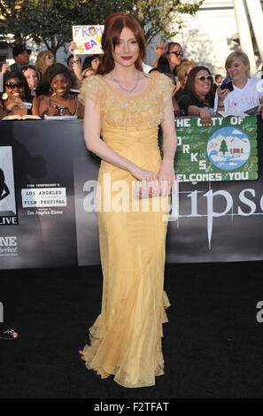 LOS ANGELES, CA - Giugno 24, 2010: Bryce Dallas Howard alla premiere del suo nuovo film "The Twilight Saga: Eclipse' presso il Nokia Theater in L.A. Live. Foto Stock