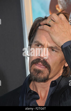 LOS ANGELES, CA - Giugno 17, 2010: Josh Brolin presso il Los Angeles premiere del suo nuovo film "Jonah Hex' alla Cupola di Glossari Affini, Hollywood. Foto Stock