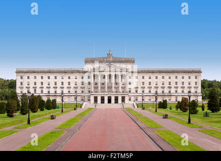 Assemblea dell'Irlanda del Nord e il palazzo del governo di Stormont Estate in Belfast Foto Stock