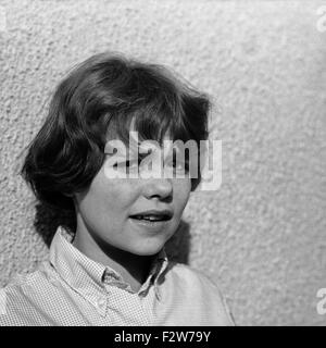 Deutsche Schauspielerin Simone Rethel, Deutschland 1960er Jahre. Attrice tedesca Simone Rethel, Germania 1960s. Foto Stock