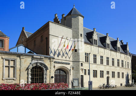 Il palazzo di Margherita di York (1446-1503) in Mechelen, Belgio Foto Stock