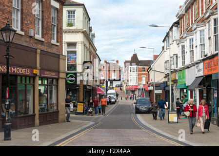 Market Street, Wellingborough, Northamptonshire, England, Regno Unito Foto Stock