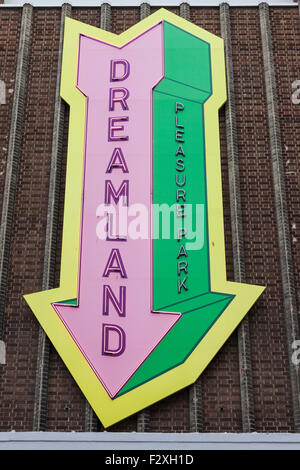 Dreamland Pleasure Park, Margate, Kent, England, Regno Unito Foto Stock