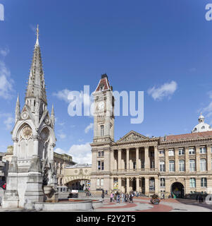 Chamberlain Square, Birmingham, Inghilterra, Regno Unito Foto Stock