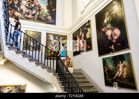 Madrid Spagna,Centro ispanico,Calle de Alcala,Real Academia de Bellas Artes de San Fernando,Accademia reale di Belle Arti,museo,interno,arte,galle Foto Stock