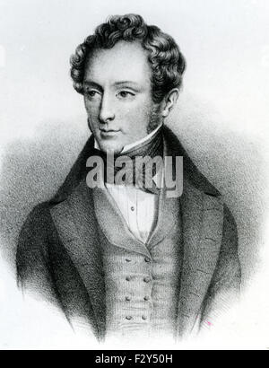 VINCENZO BELLINI (1801-1835) Italiano compositore operistico Foto Stock