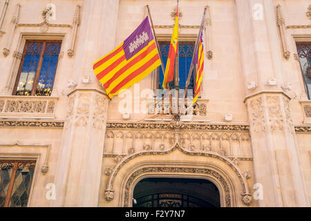 Il palazzo comunale a Palma,Maiorca Foto Stock