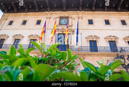 Il palazzo comunale a Palma,Maiorca Foto Stock