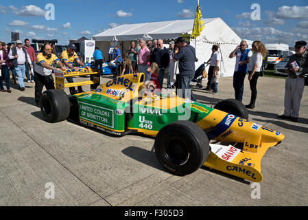 Il Fante di Giacomo, Sywell pistone Classic e puntelli,Vintage Race Car Foto Stock