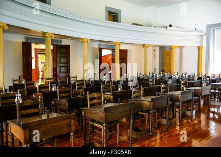La Casa dei Rappresentanti all'interno della vecchia casa di stato a Little Rock, Arkansas Foto Stock