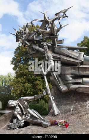 Monumento ai difensori della Posta Polacca, Danzica Foto Stock