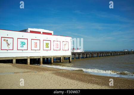 Felixstowe Pier Suffolk REGNO UNITO Foto Stock