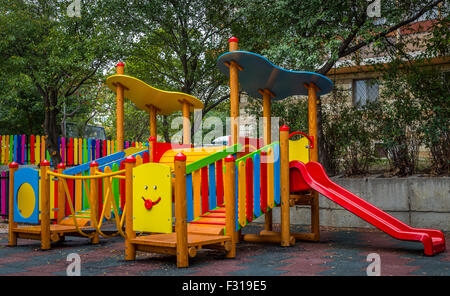 Parco giochi per bambini Foto Stock