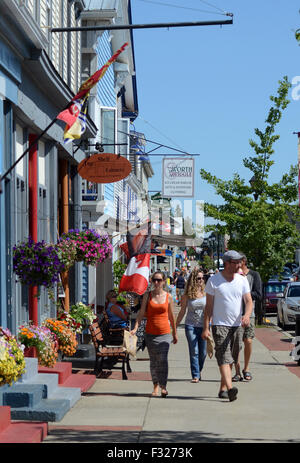 Water Street, St Andrews, New Brunswick Foto Stock