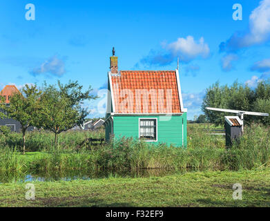 Tradizionale villaggio olandese. Foto Stock