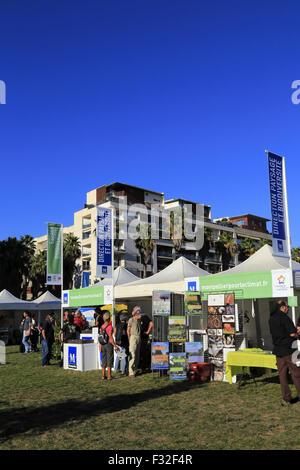 Montpellier, Francia, 26 settembre, 2015. 7° Giorno della biodiversità. Festival 'Facciamo clima". Bassin Jacques Coeur, Port Marianne. Credito: Digitalman/Alamy Live News Foto Stock