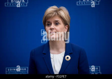 Scottish Primo Ministro Nicola storioni. Foto Stock