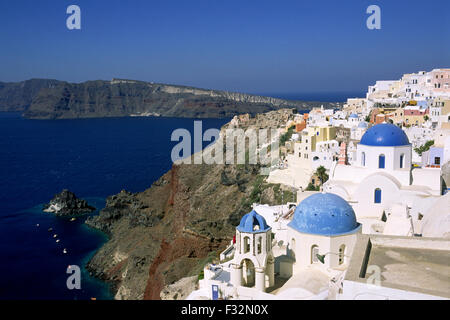 Grecia, Isole Cicladi, Santorini, Oia Foto Stock