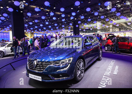 La nuova Renault Talisman Grandtour presso la IAA International Motor Show 2015 Foto Stock