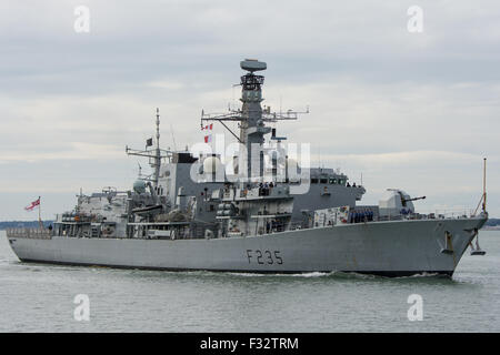 HMS Monmouth (F235). Foto Stock