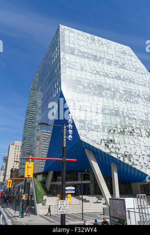 Ryerson University Student Learning Center a Yonge e Gould nel centro cittadino di Toronto, Ontario, Canada Foto Stock