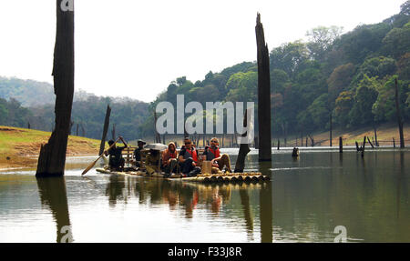 Del Periyar Riserva della Tigre Foto Stock