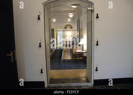 Copenhagen, Danimarca. Il 29 settembre 2015. Claus Hjort FREDERIKSEN Ministro delle finanze ufficio presso il ministero delle finanze. Credito: Francesco Dean/Alamy Live News Foto Stock