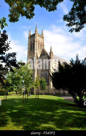 Bolton Chiesa Parrocchiale, Bolton, Inghilterra. Foto di Paolo Heyes, Martedì 29 Settembre, 2015 Foto Stock