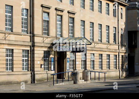 San Aldates stazione di polizia, Oxford, Regno Unito Foto Stock