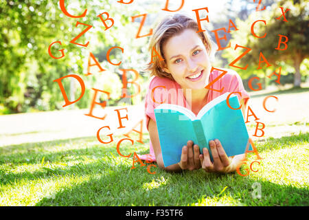 Immagine composita di lettere Foto Stock