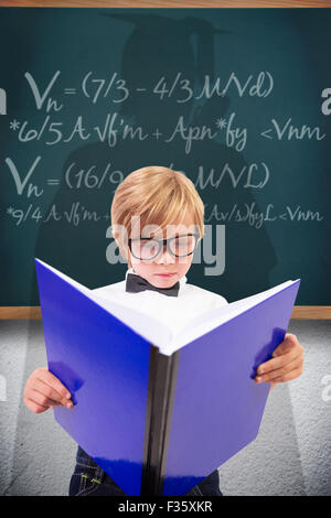Immagine composita della cute di lettura della pupilla Foto Stock