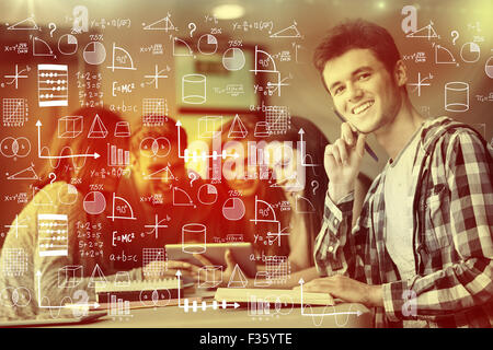 Immagine composita della matematica Foto Stock
