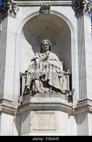 Saint Sulpice fontana a Parigi, Francia Foto Stock