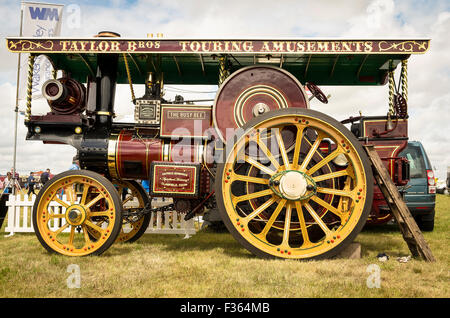 Ripristinato Burrell mattatore del motore del più vecchio di 100 anni nel Regno Unito Foto Stock