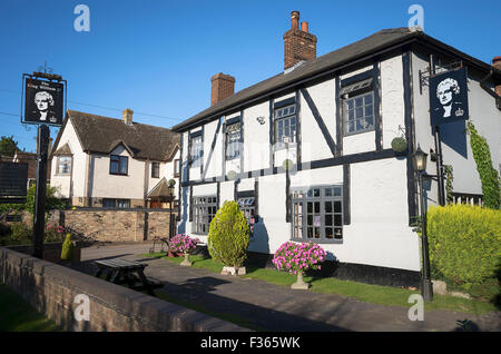 King William IV public house nel villaggio Heydon Cambridgeshire Regno Unito Foto Stock