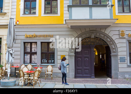 Museo di Bach, Altstadt, città vecchia, Lipsia, Sassonia, Germania Foto Stock