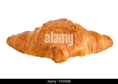 Brioches dolci di cioccolato isolato su sfondo bianco. Foto Stock