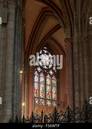 Cattedrale di Bordeaux interno Foto Stock