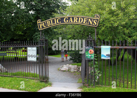 I giardini pubblici di Halifax, N.S. Foto Stock