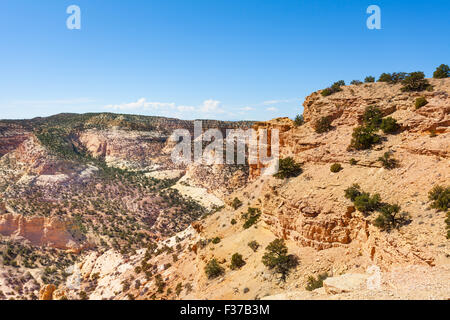 Colline e denocciolate in Devil's Canyon Emery County Foto Stock