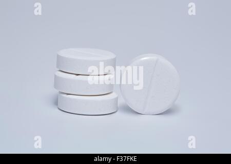 4 pillole generiche Foto Stock