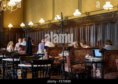 Kaffeehaus, Sperl Gumpendorfer Str. 11, Vienna, Austria, il patrimonio mondiale Foto Stock