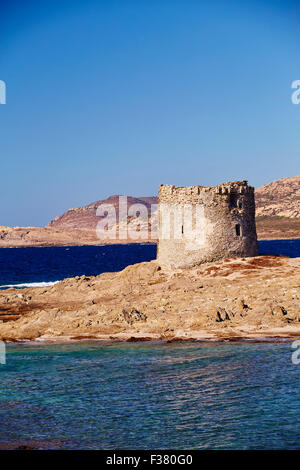 Spiaggia di Stintino, Sardegna Foto Stock