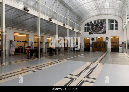 Museo di art nouveau Postsparkasse da Otto Wagner, Vienna, Austria, il patrimonio mondiale Foto Stock