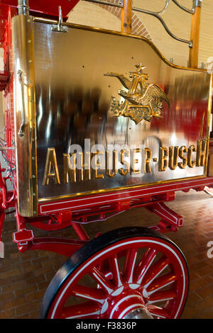 Fabbrica di birra Budweiser tour Merrimack New Hampshire NH Foto Stock