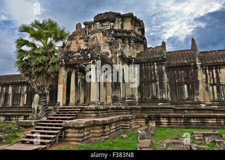 Angkor Wat. Parco Archeologico di Angkor, Siem Reap Provincia, in Cambogia. Foto Stock